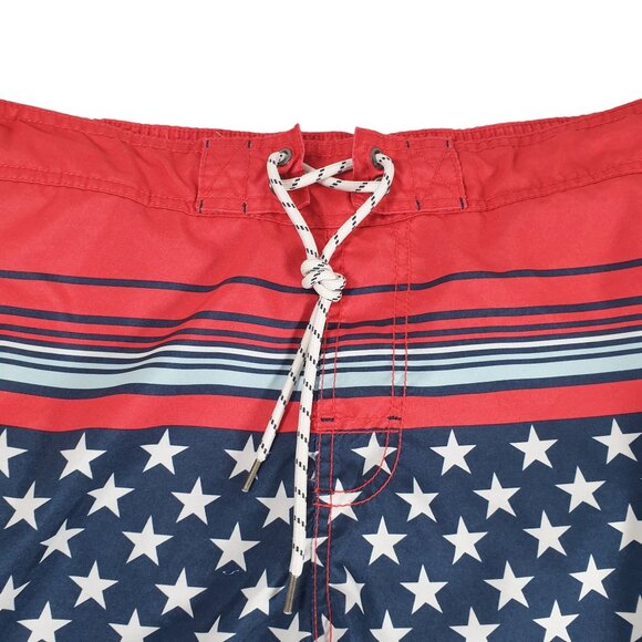 Goodfellow M 36 In Waist Men Swim Trunks Patriotic Surf Picnic Vacation Pool - Picture 6 of 8
